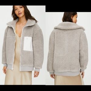 Aritzia Wilfred Free Teddy Jacket